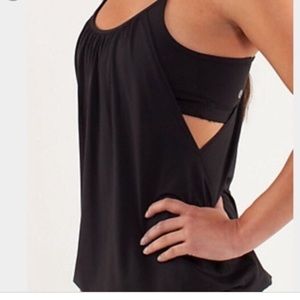 Lululemon Black No Limits Tank